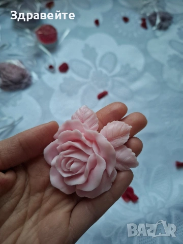 Ароматни глицеринови сапунчета за подаръци, снимка 3 - Декорация за дома - 53241297