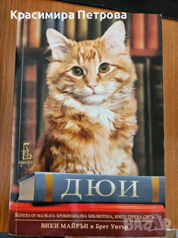 Дюи, котето от малката провинциална библиотека - Вики Майрън