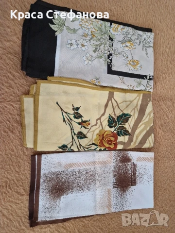 Дамски копринени шалчета