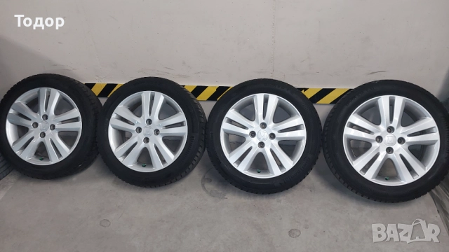 Джанти 16 цола Хонда Джаз 2008-2015 със зимни гуми Континентал
