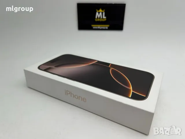 #MLgroup предлага:   #iPhone 16 Pro Max 512GB, нов ( Black, White, Desert, Natural Titanium), снимка 2 - Apple iPhone - 48306702