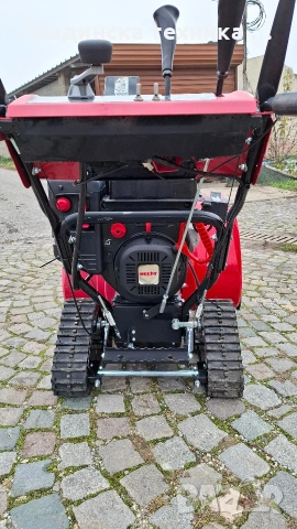 Роторен снегорин Hecht с ел. стартер , снимка 5 - Градинска техника - 53401060