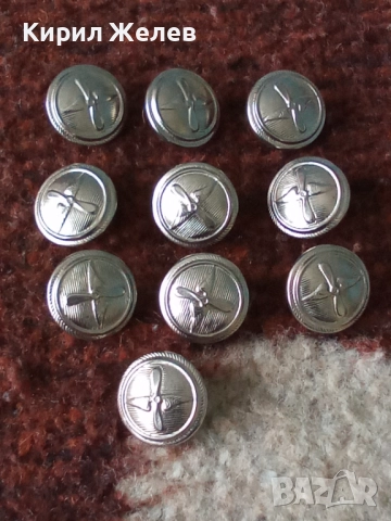 Лот войнишки копчета 10 броя 51954, снимка 3 - Антикварни и старинни предмети - 52182945