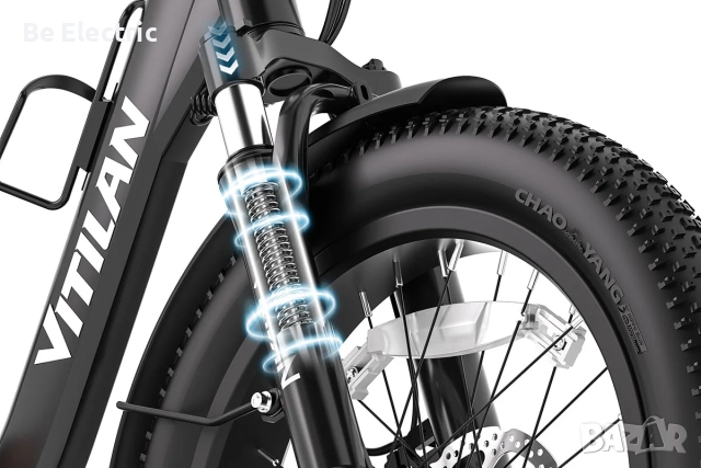 НОВО!!! Електрически Велосипед Vitilan U3 750W 48V/13AH , снимка 7 - Велосипеди - 52624272