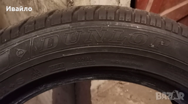 Продавам 1 брой зимна гума 205.55.16 дот 2021 Dunlop , снимка 4 - Гуми и джанти - 53970489
