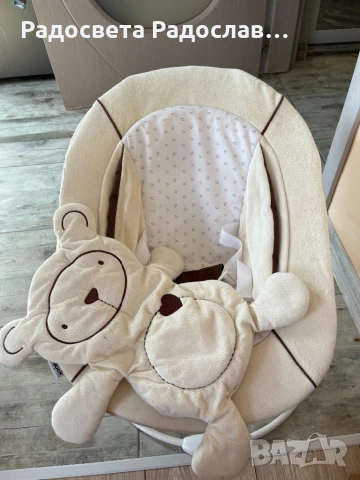 Бебешки шезлонг Hauck 2in1 Alpha, снимка 3 - Детски шезлонги - 51175702