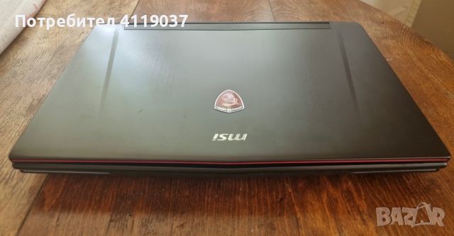 Геймърски лаптоп MSI 17.3 инчов + чанта за него, снимка 1 - Лаптопи за игри - 46116250
