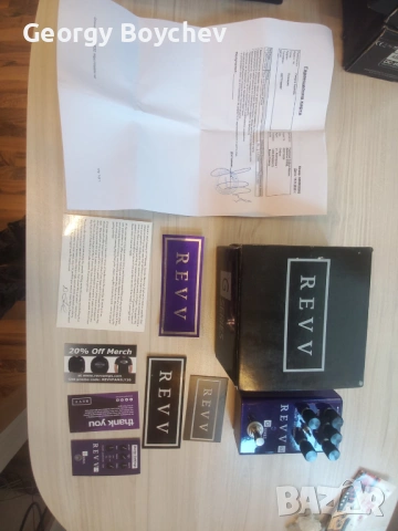 Ефекти за ел. китара: REVV, BOSS, MXR, N-AUDIO, снимка 5 - Китари - 53087709