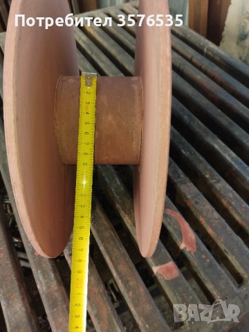 Масивна метална макара за стоманено въже (Ф300 мм), снимка 4 - Други машини и части - 53751906