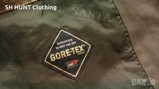 SASTA GORE-TEX Jacket размер XL за лов риболов яке водонепромокаемо - 2261, снимка 17 - Екипировка - 53667026