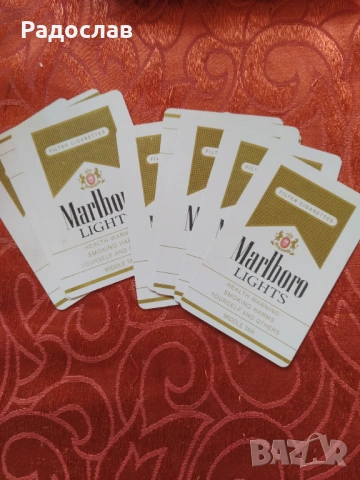 карти за игра Marlboro , снимка 4 - Карти за игра - 54176756