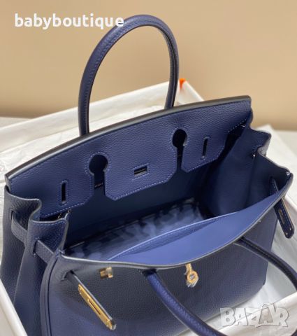 Hermes Birkin Deep Blue , снимка 8 - Чанти - 45397012