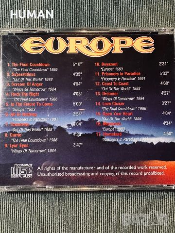 Europe,Ozzy Osbourne, снимка 4 - CD дискове - 46115820