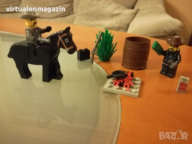 Стар конструктор Лего Western - Lego 6712 - Шерифска престрелка, снимка 2 - Колекции - 45702129