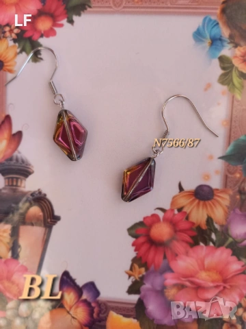 Обеци, снимка 4 - Обеци - 53706546