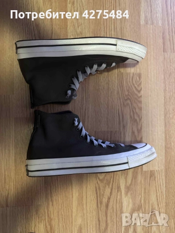 Converse естествена кожа, снимка 3 - Кецове - 51986426