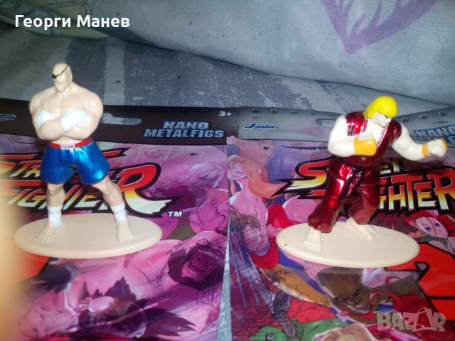 Метални фигурки street fighter nano metalfigs