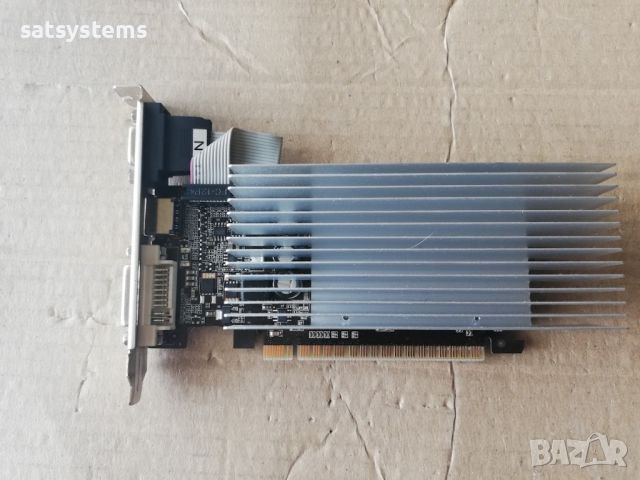 Видео карта NVidia GeForce Palit GT610 HDMI 1024MB GDDR3 64bit PCI-E, снимка 1 - Видеокарти - 45480173