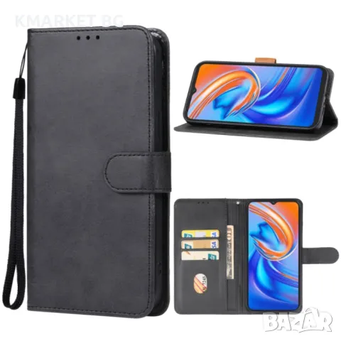 Blackview BV9200 Litchi Wallet Калъф и Протектор, снимка 10 - Калъфи, кейсове - 48169466