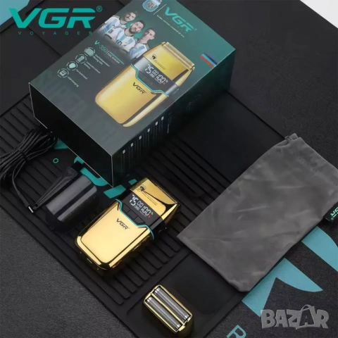 VGR V-350 Professional Shaver – Професионалнен шейвър (Gold)