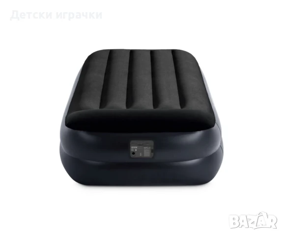 Надуваем матрак с помпа INTEX 99 х 191 х 42 см, Pillow Rest Raised, снимка 6 - Надуваеми легла - 51108149
