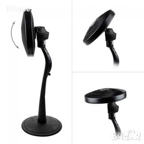 Вентилатор на стойка 16''Diplomat 2в1, 55W, Wi-Fi, таймер, височина 72/124.5 cm, снимка 6 - Друга електроника - 52853548