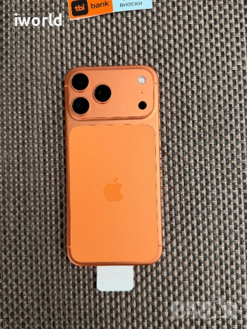 iPhone 17 Pro Max *Лизинг от 42€/мес orange USA ГАРАНЦИЯ 256Gb оранжев, снимка 2 - Apple iPhone - 53691713