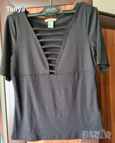 Дамска блуза H&M, снимка 1 - Тениски - 45036192