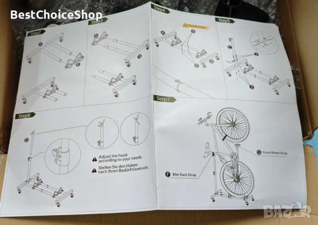 Вертикална стойка за велосипеди, снимка 4 - Аксесоари за велосипеди - 53067657