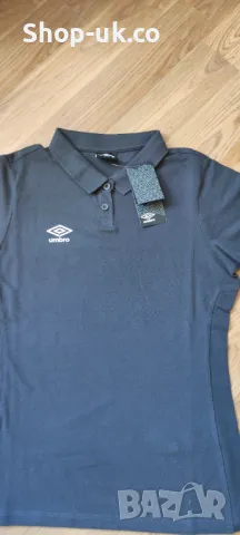 Тениска с яка UMBRO, снимка 1 - Тениски - 46865048