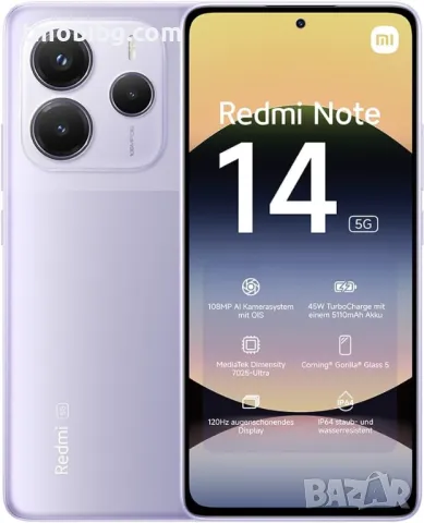 Xiaomi Redmi Note 14 5G 256GB 8GB RAM Dual, снимка 2 - Xiaomi - 48831132