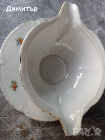 Порцелан посуда сосиера чиния плато супник салатиера сервиз, снимка 12 - Прибори за хранене, готвене и сервиране - 52897271