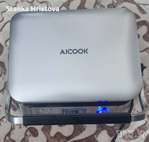 Уред за гофрети Aicook 1600w., снимка 3 - Гофретници - 53562815