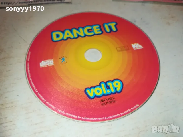 DANCE IT VOL.19 CD 0109241138, снимка 1 - CD дискове - 47090420