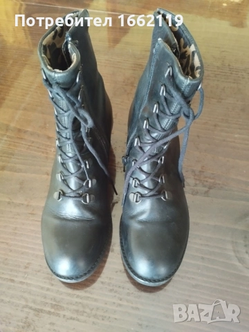 Дамски боти от естествена кожа ФЛАЙ