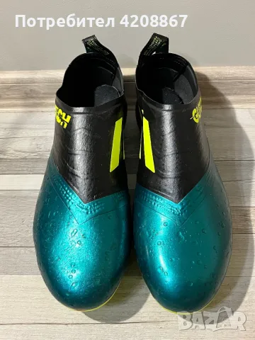 Футболни обувки (тип бутонки) Adidas glitch green, снимка 5 - Спортни обувки - 46983281