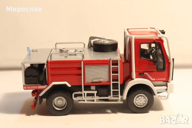 1:57 DEL PRADO IVECO КАМИОН ПОЖАРНА КОЛИЧКА ИГРАЧКА МОДЕЛ, снимка 4 - Колекции - 53691482