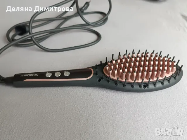 Четка за изправяне и сушене на коса Silver crest на супер цена!, снимка 2 - Преси за коса - 49860175