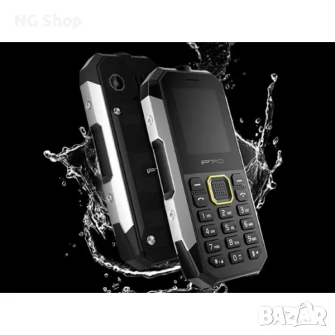 Работен Мобилен телефон IPRO SHARK 2 DUAL SIM Черен, снимка 2 - Други - 46832500