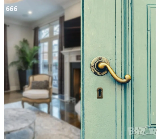 Метален капак за ключалка Antrader, бронзов цвят, декорация за мебелна ключалка, пакет от 10 броя, снимка 3 - Други стоки за дома - 53037227