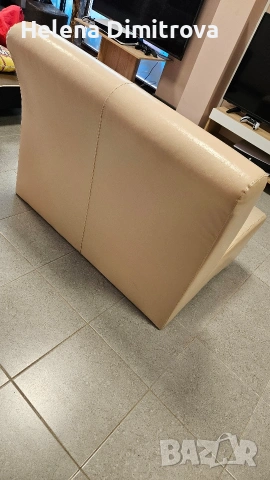 Кожено канапе двойка , снимка 2 - Дивани и мека мебел - 53937854