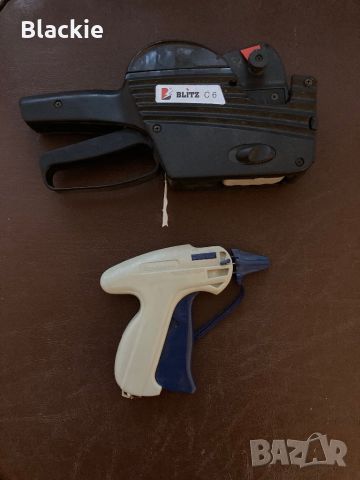Клещи за етикети + пистолет за етикети, снимка 1 - Друго търговско оборудване - 45380848