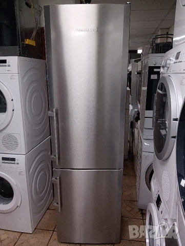 Иноксов комбиниран хладилник с фризер Liebherr A+++ Made in Germany 2 години Гаранция!