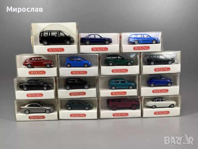 WIKING H0 1/87 MERCEDES AUDI VW OPEL И ДР.МОДЕЛ КОЛИЧКА ЛОТ (8), снимка 1 - Колекции - 46052137