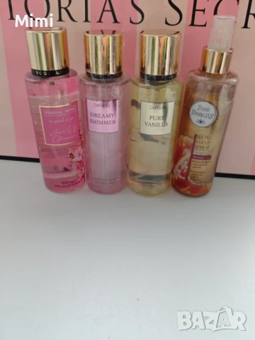 Парфюмни спрейове за тяло с блестящи частици Victoria's Secret, DeFacto, Bee Beauty