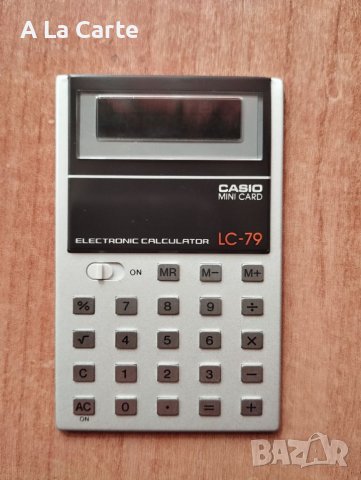 Калкулатор Casio, Япония, снимка 8 - Друга електроника - 46289694