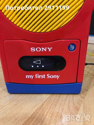 Касетофон рекордер My First Sony, снимка 4 - Радиокасетофони, транзистори - 45763981