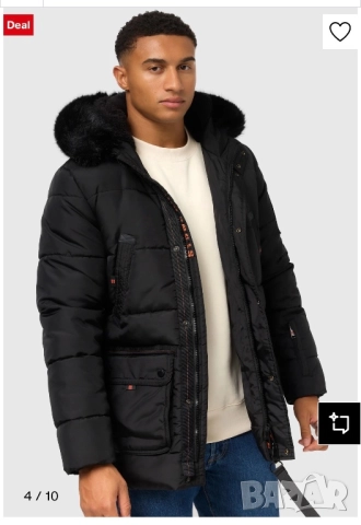 Ново Мъжко зимно яке L - Черно - Navahoo Stone Harbor Mironoo - размер L, снимка 18 - Якета - 52690301