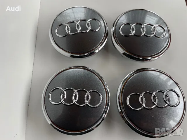 Капачки за джанти Audi 77mm Audi Q7 4L0 601 170, снимка 3 - Аксесоари и консумативи - 49959895