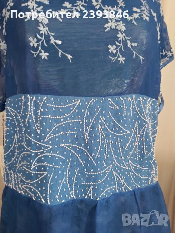 Дамска копринена блуза , снимка 4 - Корсети, бюстиета, топове - 45805874